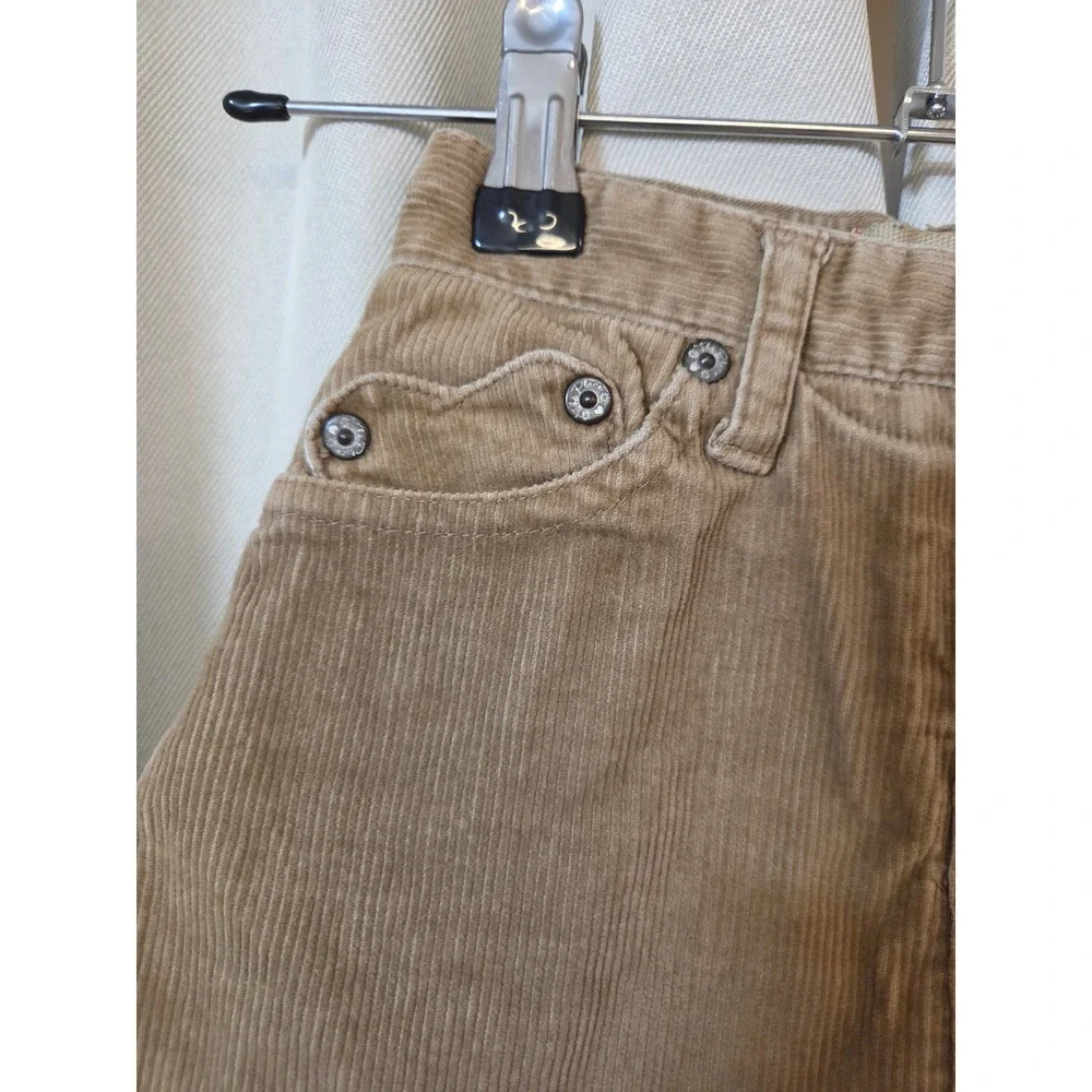 The Childrens Place Girls Tan Corduroy Heart Pocket Skort Skirt 18 Months